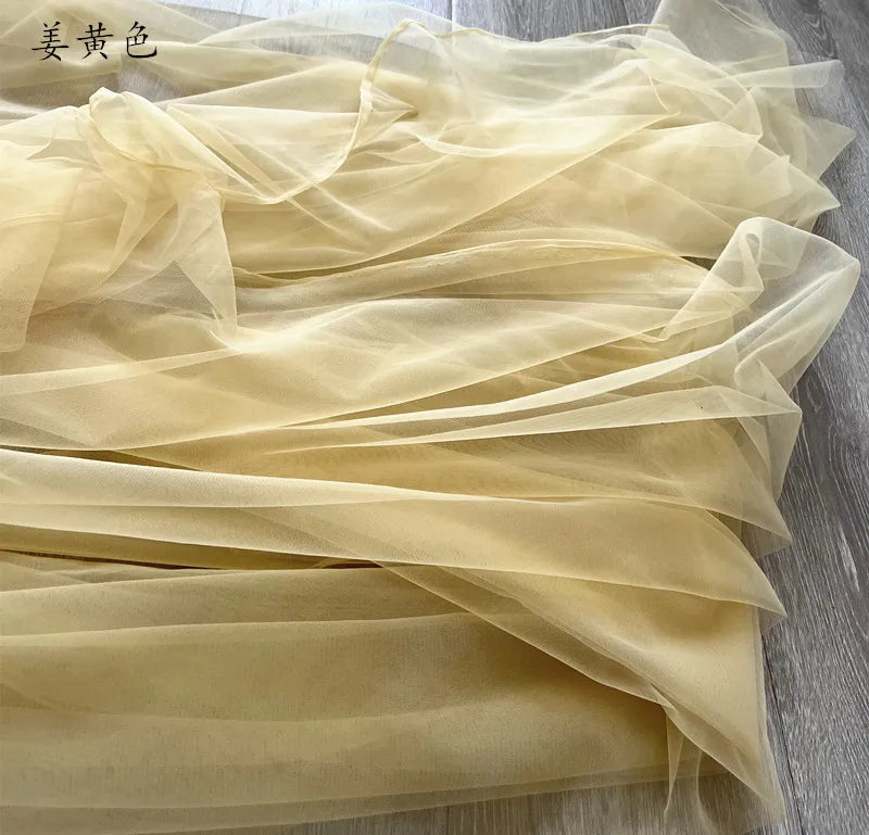 Burnt Orange Soft Tulle Fabric - Wedding Decor Curtains, Chair Covers, Tutu Skirts & DIY Crafting Mesh Material