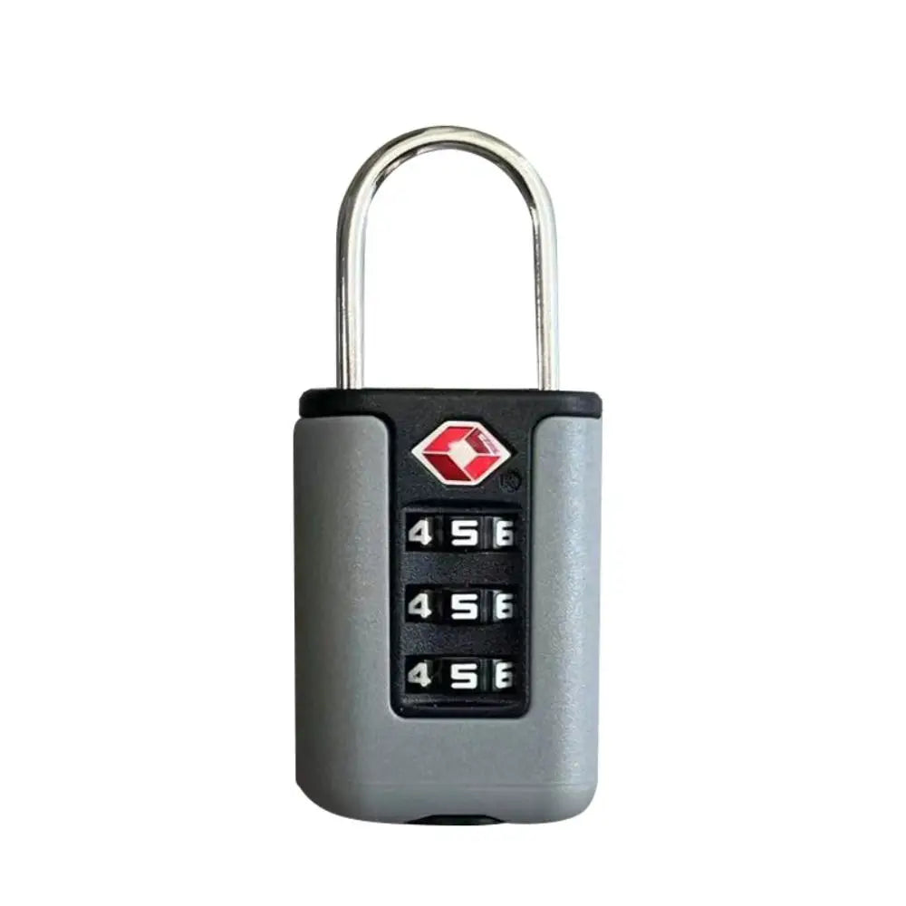 Durable TSA 3 Digit Combination Lock Anti-theft Security Customs Password Lock Contrast Color Padlock Travel Luggage Code Lock