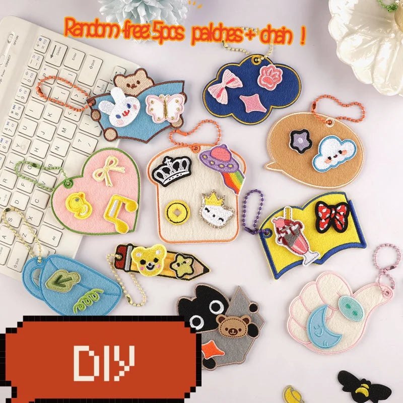 DIY Accessories: Bag Charms, Luggage Tags, Fabric & Reflective Patches, Keychains