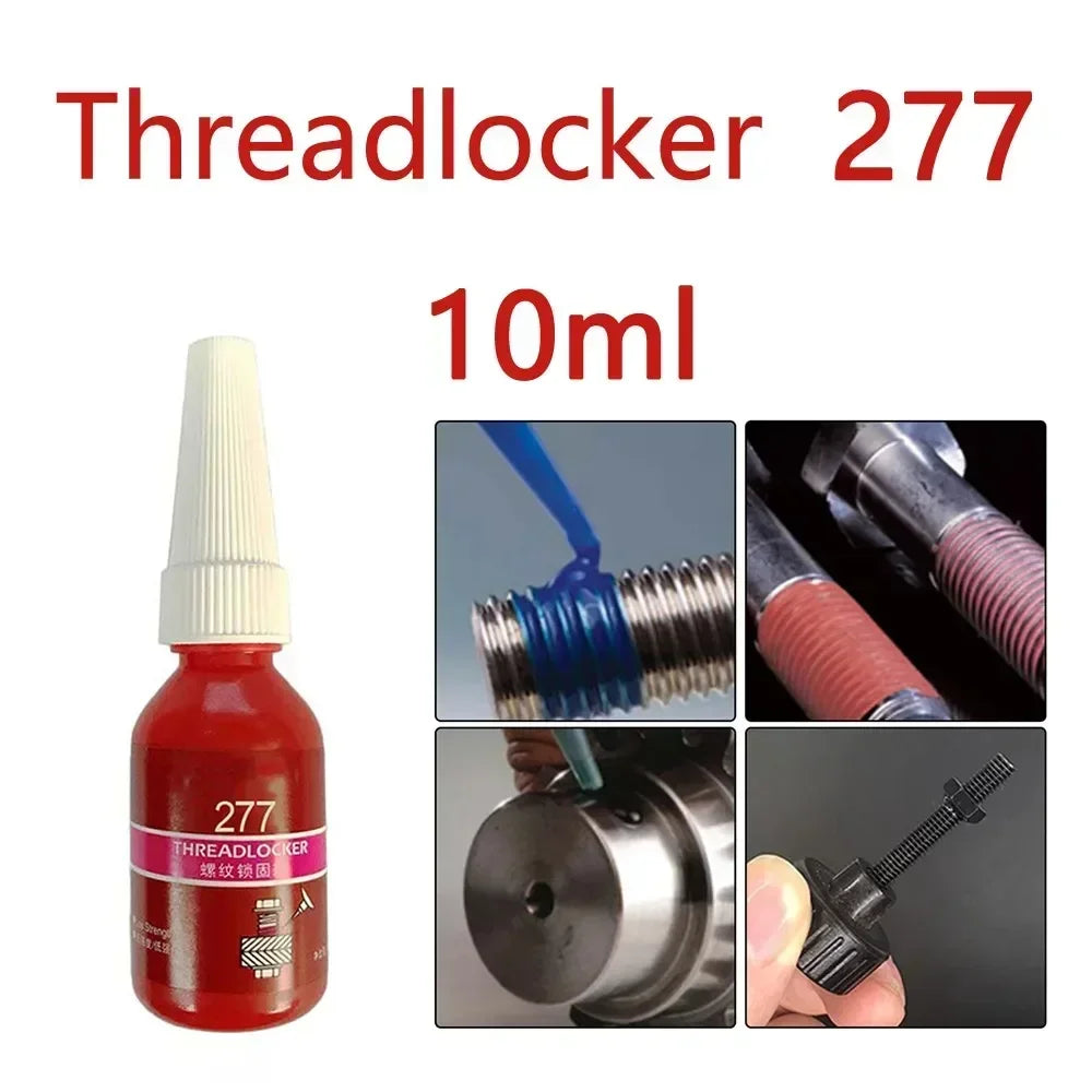 10ml Threadlocker 222/242/243/262/263/271/277/290 Fluorescence Anaerobic Curing Adhesive For Watch Screw Motorcycle Brake Engine