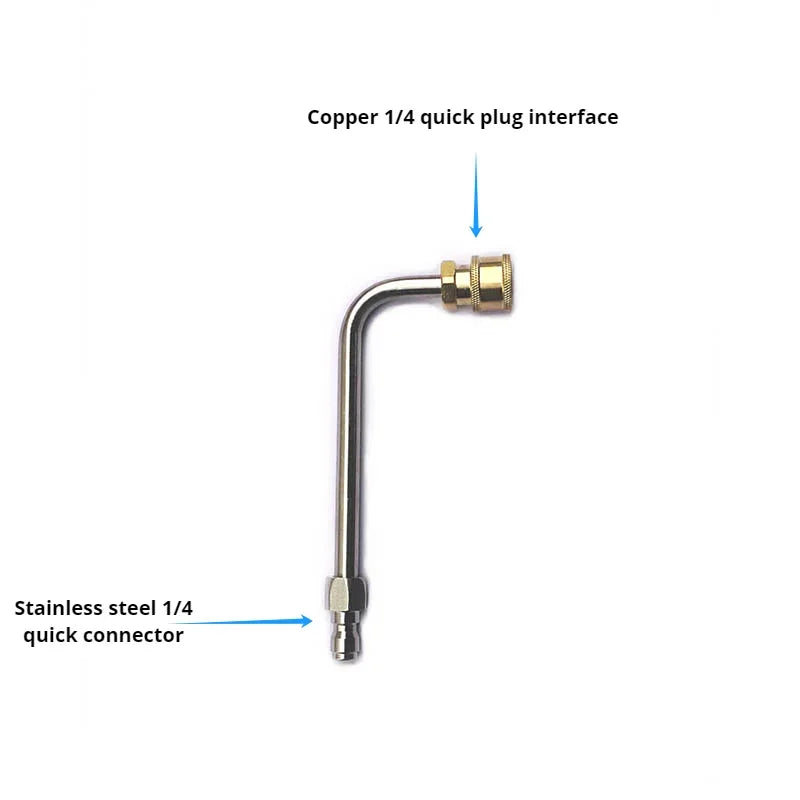 Pressure Washer Lance Extension Nozzles 4000PSI Spray Gun Wand Lance Power Pressure Washer Extension With 1/4 Quick Connect