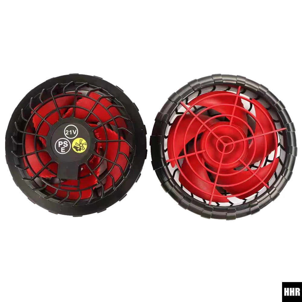 21V Wearable Cooling Fan Personal Air Conditioner, Summer Heat Relief Fan for Outdoor Work Clothing Accessories