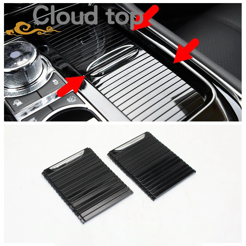 Car Center Console Cup Holder Roller Blind C2D60258 For Jaguar XJ XJR 2010-2019 Armrest Box Roller  1pcs