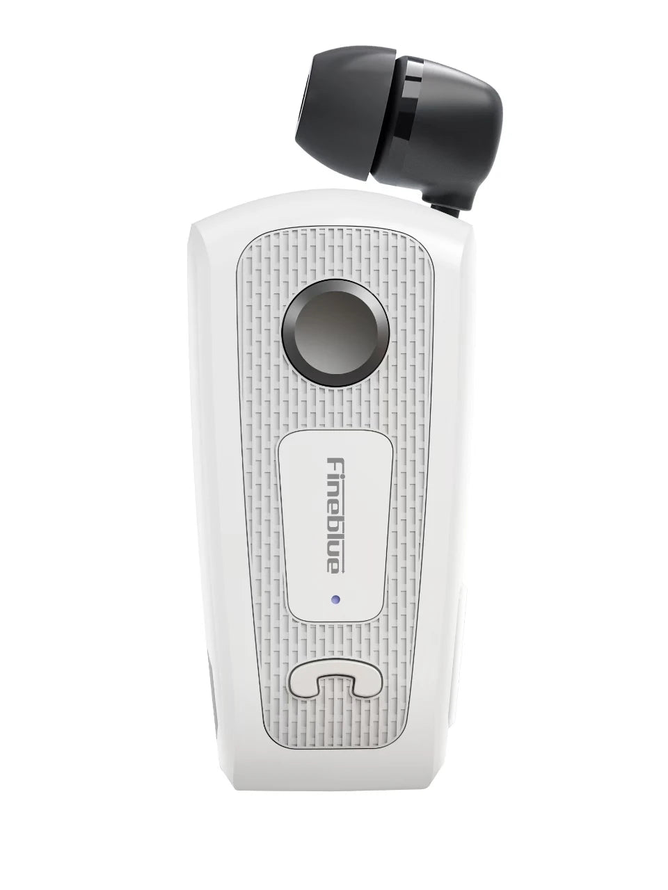 Fineblue F530 pk F920 retractable wireless headphones Bluetooth headphones white with cable clip hands-free earbuds