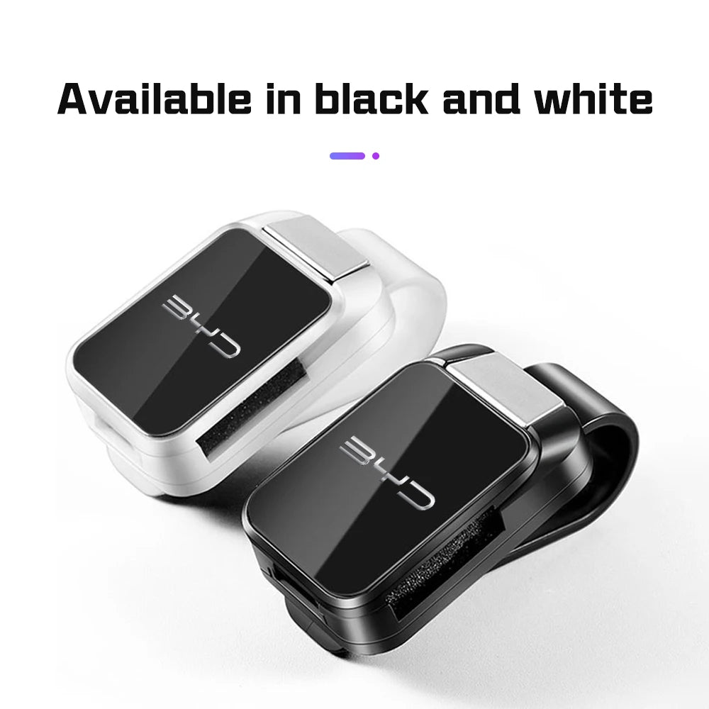 Portable Auto Eyeglass Storage Clip Anti-Scratch Sunglasses Holder For BYD Sealion 7 6 Atto 3 Car Interior Accessories