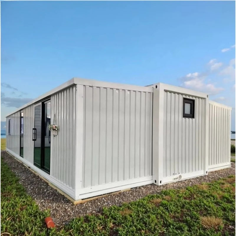 Luxury Villa Casa Ready Made Prefabricated 20 40 Ft Expandable Container House 2 3 4 5 Bedrooms Prefab Portable Mobile Tiny Home