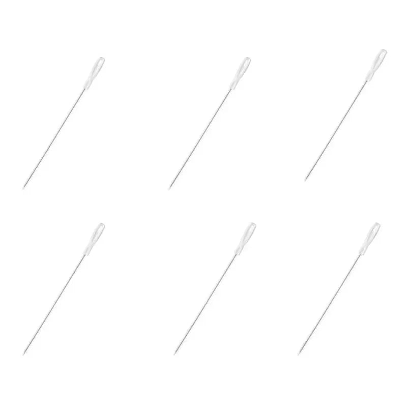 1-6 pcs Drain Brush Bendable Hair Catcher Long Ergonomic Handle  Pipe Cleaner Pipe Dredging Brush Bathroom Hair Sink Accessories