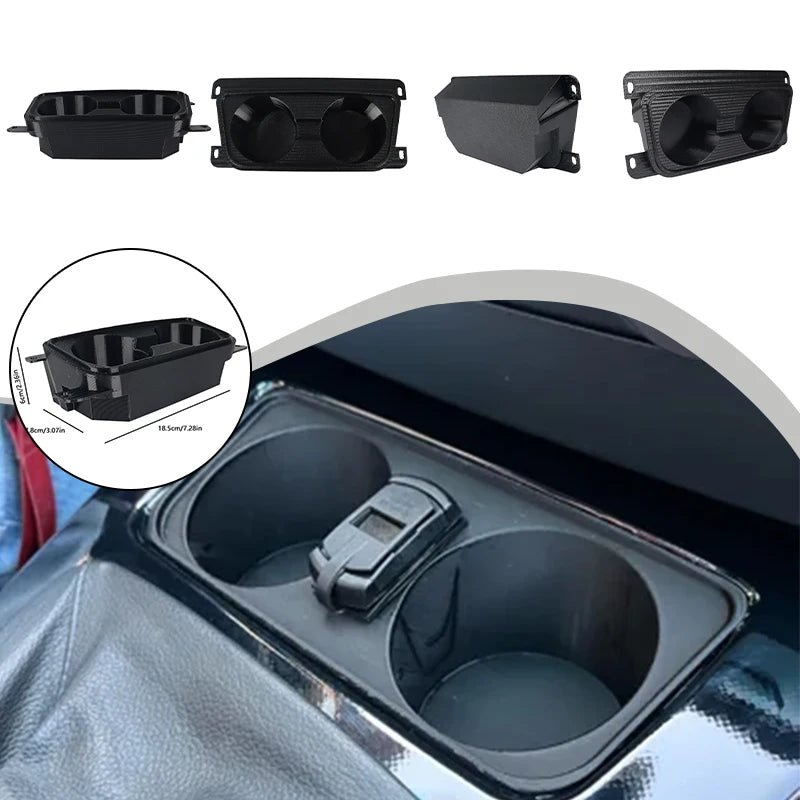 Car Cup Holder For BMW E90/E91/E92/E93 Stable And Sturdy Holding Center Console Storage Save Space Car Interior Accessories