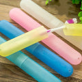 2 Portable Toothbrush Cases - Breathable ABS Plastic Travel Toothbrush Storage Cases