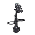 For Universal New 3 in 1 Detachable Car Cup Holder Tray Expandable Food Table 360 Rotating Design Sturdy Base Long Road Trips