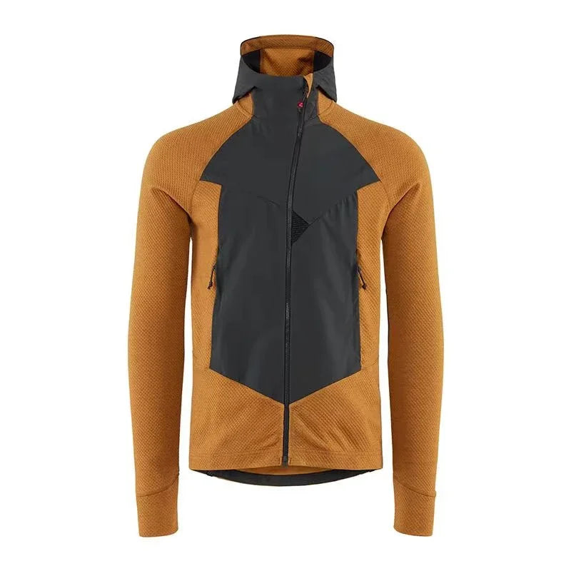2025 New Spring Commuting New Outdoor Hiking Breathable Lightweight Multi-Purpose Hooded Patchwork Long Sleeved Jacket