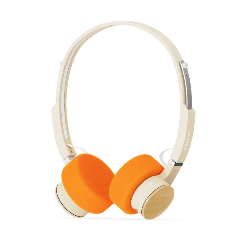 FiiO EH11 Retro Headphones Small Over-Ear Design Headset Bluetooth 40mm Large Dynamic Driver Mechanical Shell Headphones Gifts