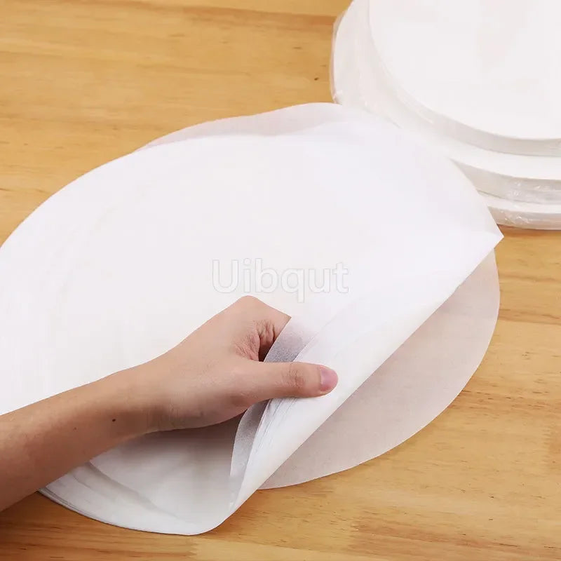 500 pcs round Hamburg Paper Non Stick Baking OilPaper for Burger Press BBQ Patty Maker bun Cookie Oven Kitchen Restaurant Supply