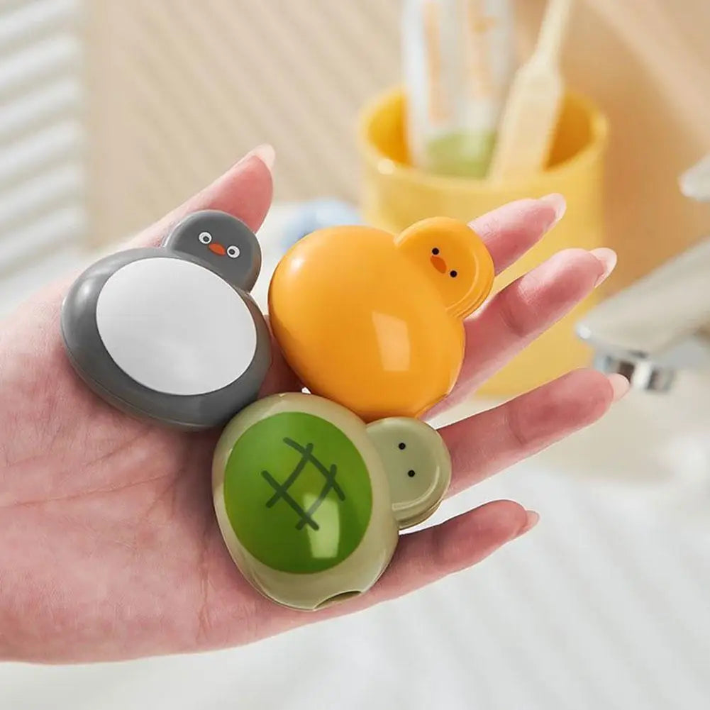 Adorable Animal-Themed Toothbrush Head Cover Portable Toothbrush Cover Waterproof Dustproof For Travel & Bathroom Organization