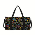 Neon Game Controller Large Capacity Luggage Bag  For Boy And Girls Best Gifts 2D Cartoon Travel Duffels Hand Bag For Children