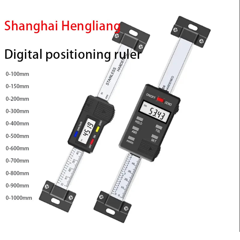 Hengliang High-Precision Stainless Steel Ruler Induction Machine Horizontal Stainless Steel Vernier Electronic Digital Caliper