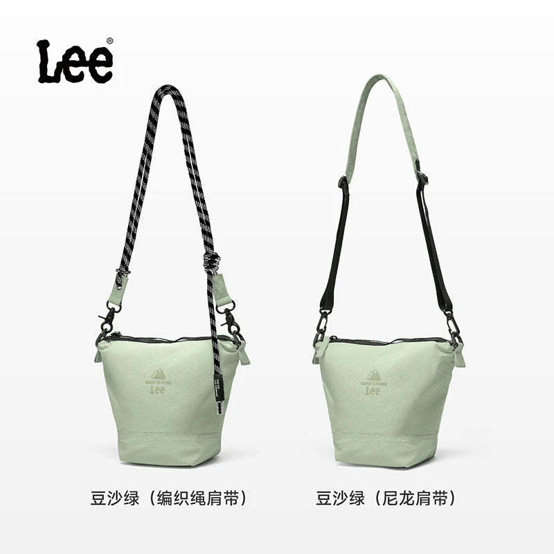 LEE Outdoor Lightweight 2 Shoulder Straps Phone Shoulder Bag Women Man Stylish Travel Crossbody Bags Simple Small Messenger Bag