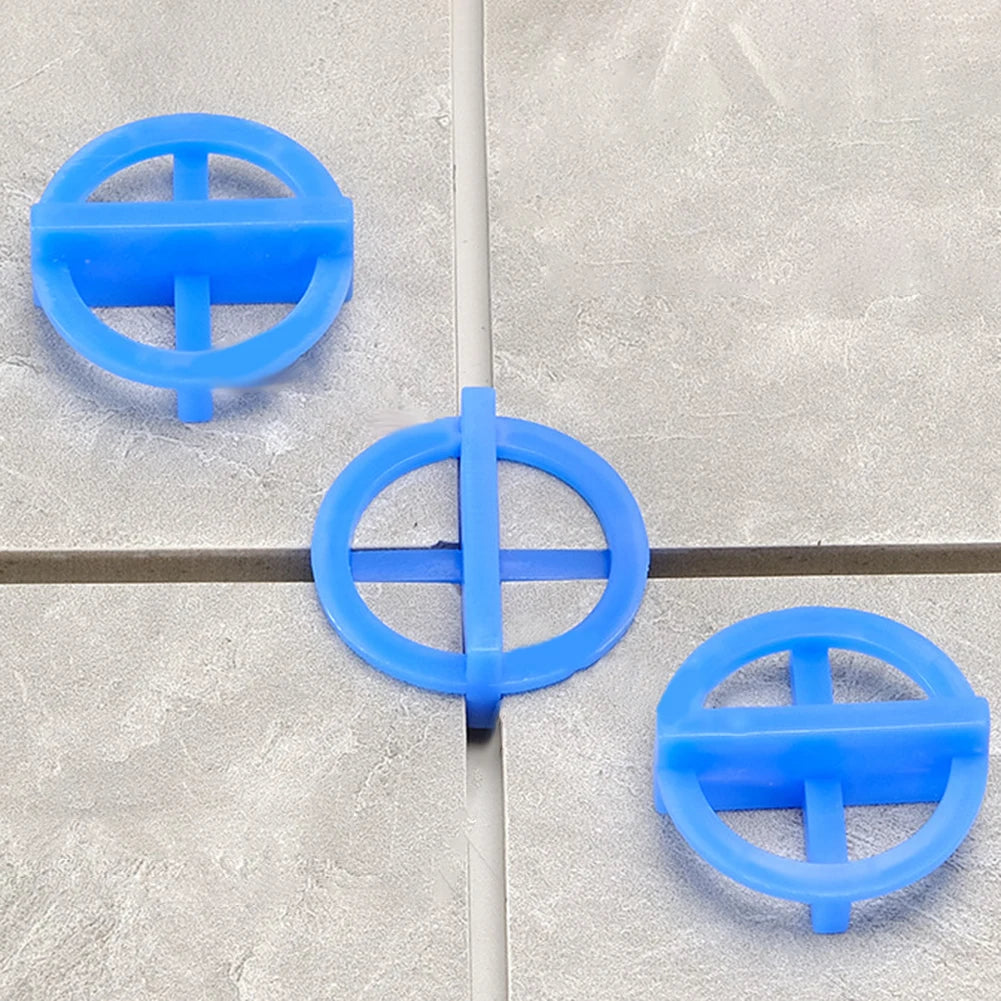 100Pcs Ceramic Tile Leveling System Spacers Clips Wedge For Tiling Fixing Floor Wall Gap Leveling System Construction Tool