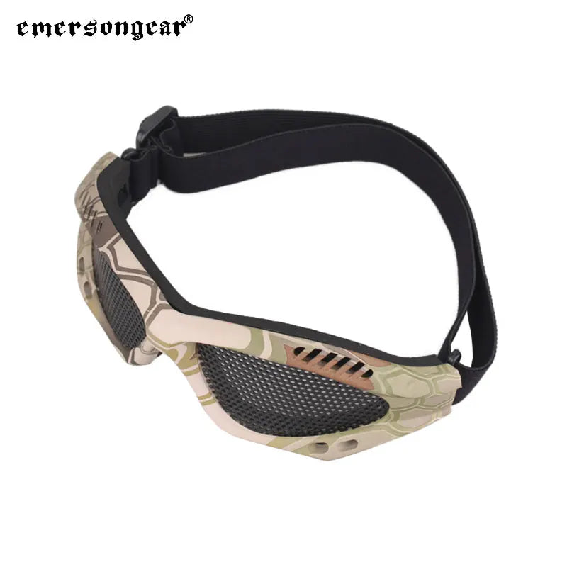 Emersongear Glass Protective Goggles Helmet Mesh Eye Protective Gear Outdoor Hunting Hiking Cycling Eyewear EM6480
