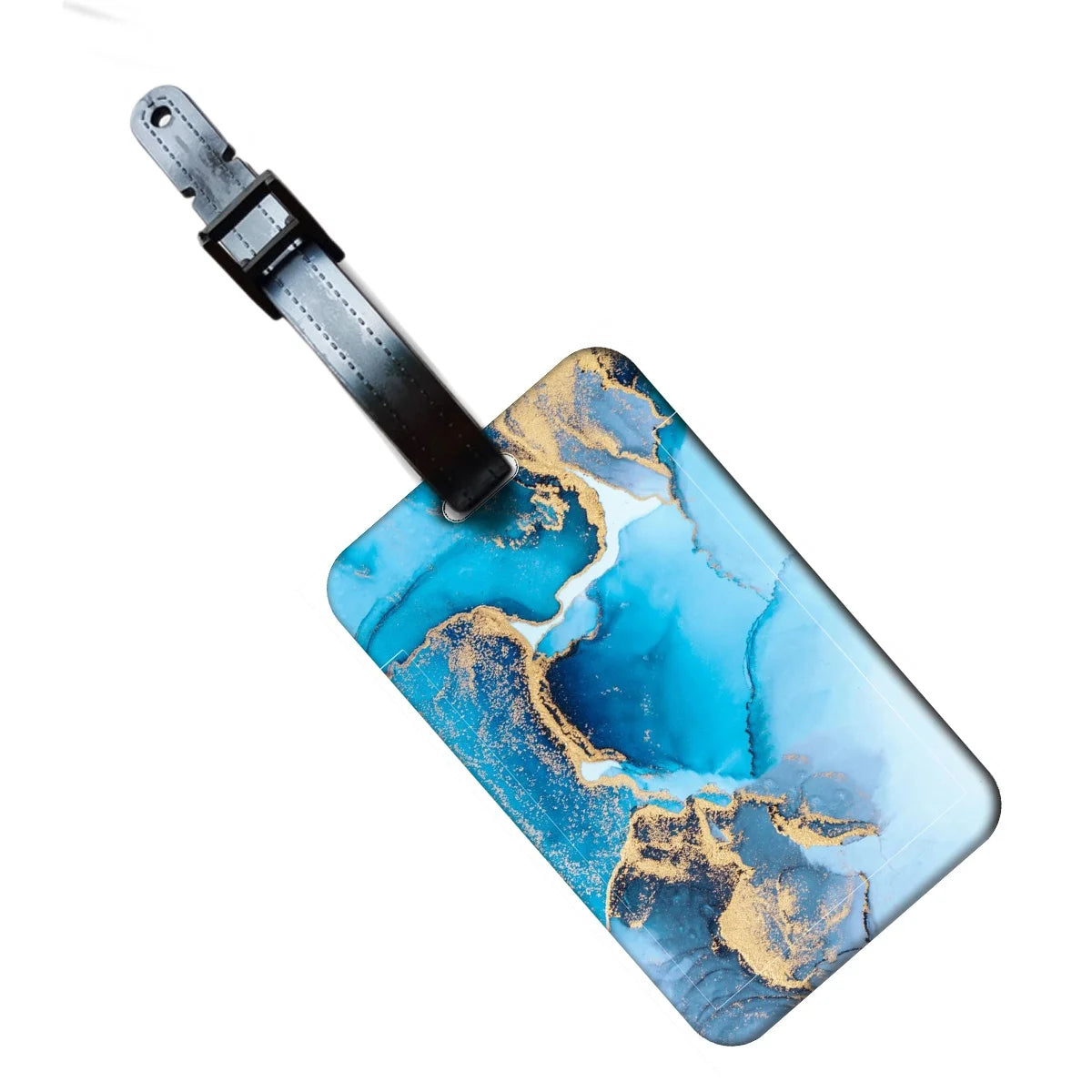 Marble Texture Luggage Tags Unique Funny Bag Tags Men Baggage Suitcase Labels Travel Identifiers Name Tags