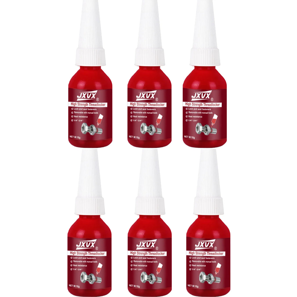 10 ml Blue/Red Threadlocker, Removable, Universal, Thread Sealant, Screw Adhesives, Threading Agents, High Strength Anaerobic Ad