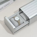 Aluminum Watch Case Three Watches Position Storage Box Jewelry Box