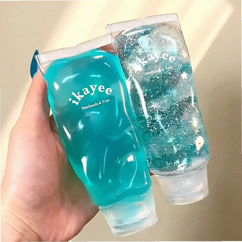 Toothpaste Stress Ball Shapeable Squishy Toy Non-Bounce Jam Vaseline Feel ASMR Fidget Toys for Kids & Adults Anti Stress Gifts