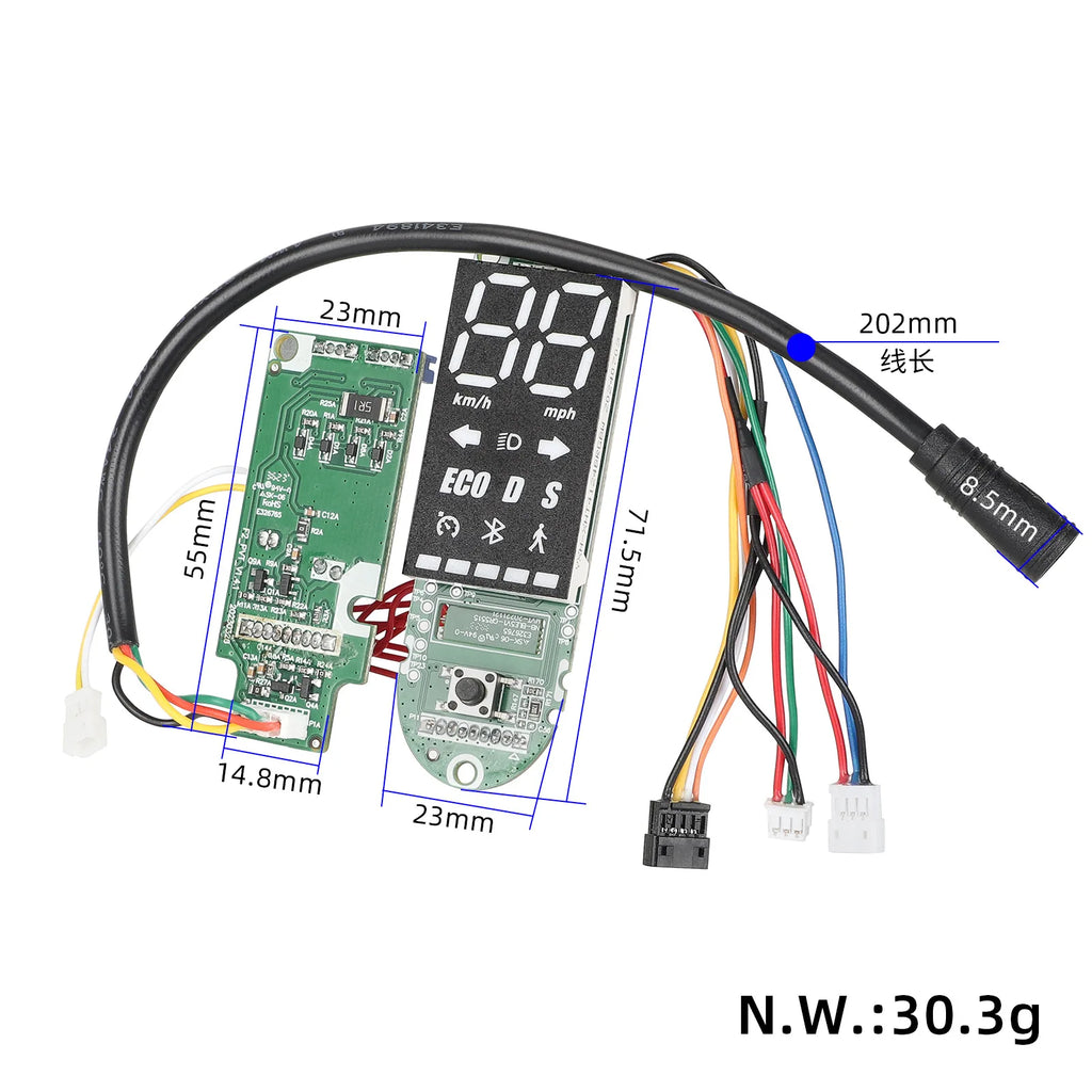 Bluetooth Board Upgrade Circuit Instrument Bluetooth Dashboard For Ninebot F2 F2 Plus F2 Pro Electric Scooter LED Display Parts
