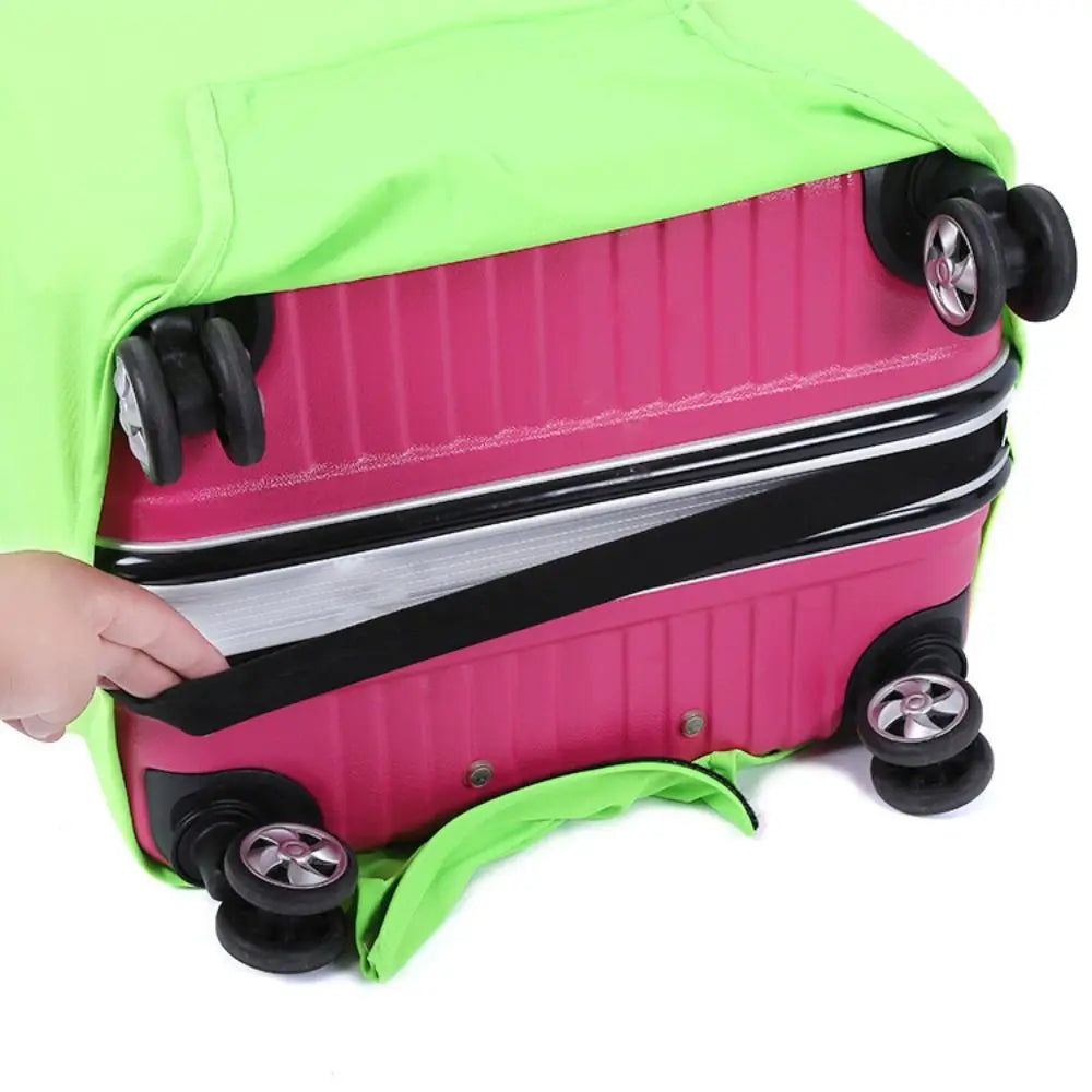 Durable Elastic Luggage Cover Waterproof Anti-scratch Suitcase Protector Cover Dustproof Trolley Protective Sleeve Travel