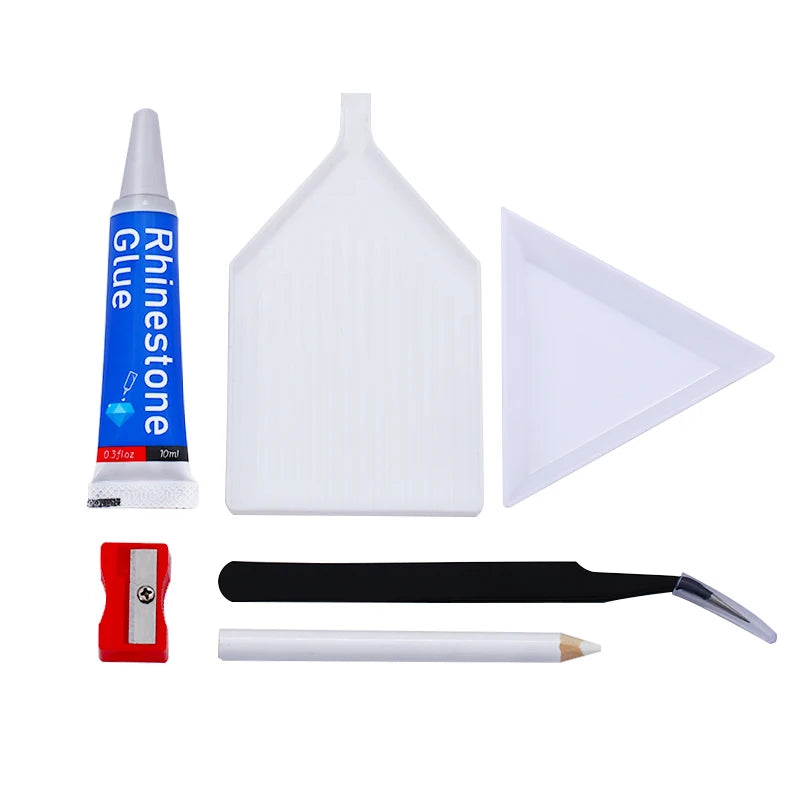 QIAO New Rhinestone Glue 10mL Multi-purpose B7000 for Jewelry,Bead,Rhinestones,Fabric DIY High Viscosity Adhesive Glues