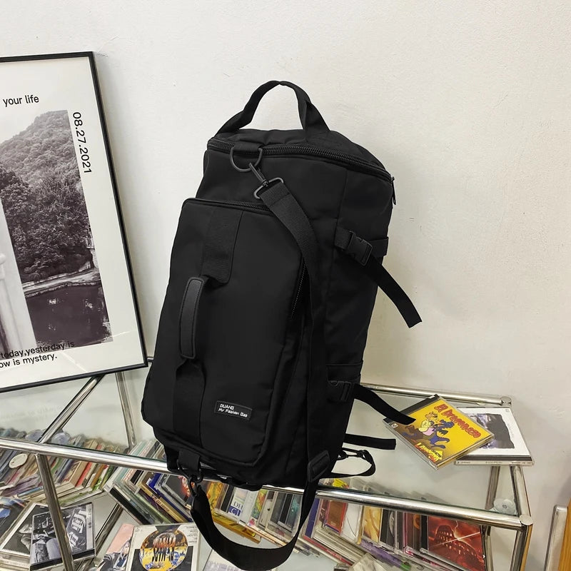 New Fashion Unisex's Travel Bag High Quality Handbag Large Capacity Luggage Bag Waterproof Backpacks Simple Style Handbag