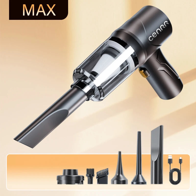 CENRR Car Vacuum Cleaner 895000PA Cordless Powerful Wireless Cleaner Cleaning Machine HandHeld Portable Vacuum Cleaner For Car