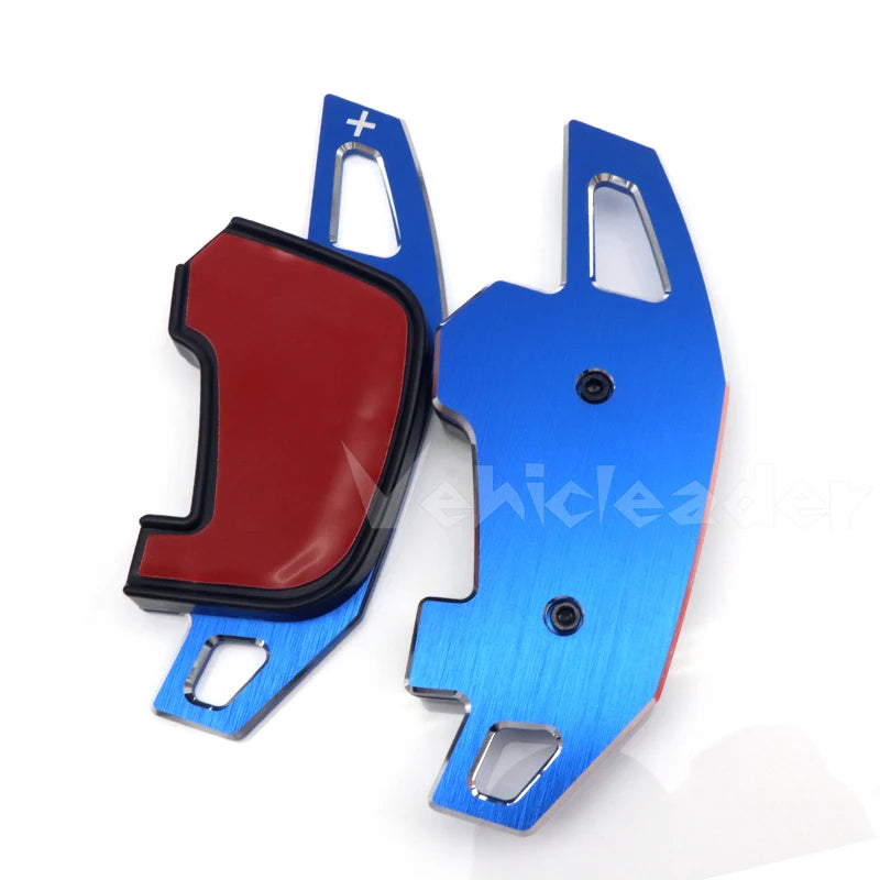 Car Steering Wheel Paddle Shift Extend Shifter Sticker For VW Golf 7 GTI MK7 GTE GTD RLINE Volkswage POLO Scirocco Sagitar GLI