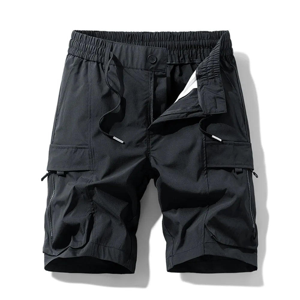 Men's Summer Cargo Shorts Quick Dry Lightweight Outdoor Hiking Tactical Shorts with Multi Large Pockets Casual Fishing Golf 2026