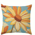 Colorful Floral patterns Double-sided Printed pillow cover Short plush Suitable living rooms bedrooms sofas throw cushion cover