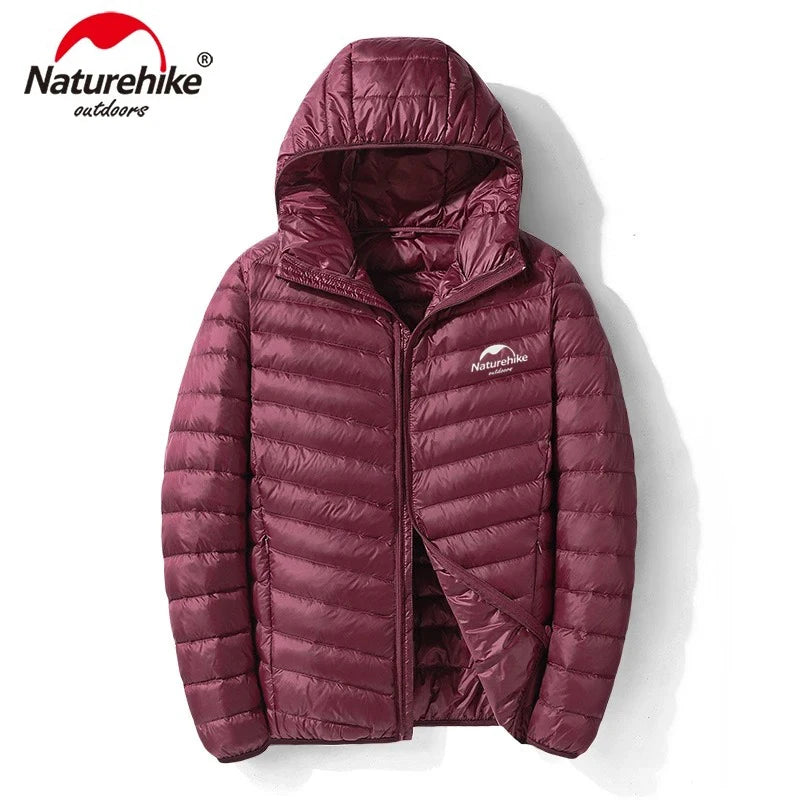 Naturehike Autumn Winter New Jacket Upgrade 800 Ultra Dry Duck's Down Jacket Man Outdoor Camping Coat Ultralight Hiking Jackets