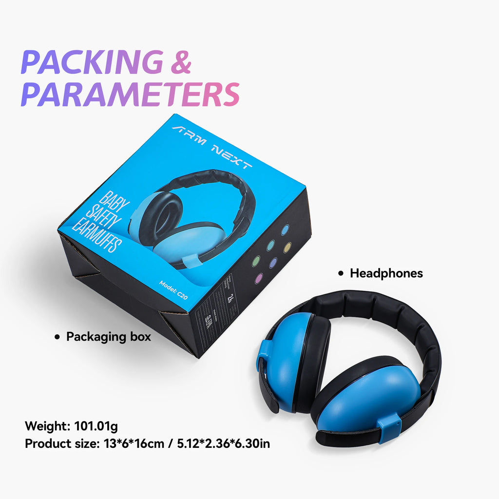 Baby Anti Noise  Headphones Children Sleep Ear Stretcher Baby Ears Protection Children Earmuffs Sleeping Earplugs Child Earmuff