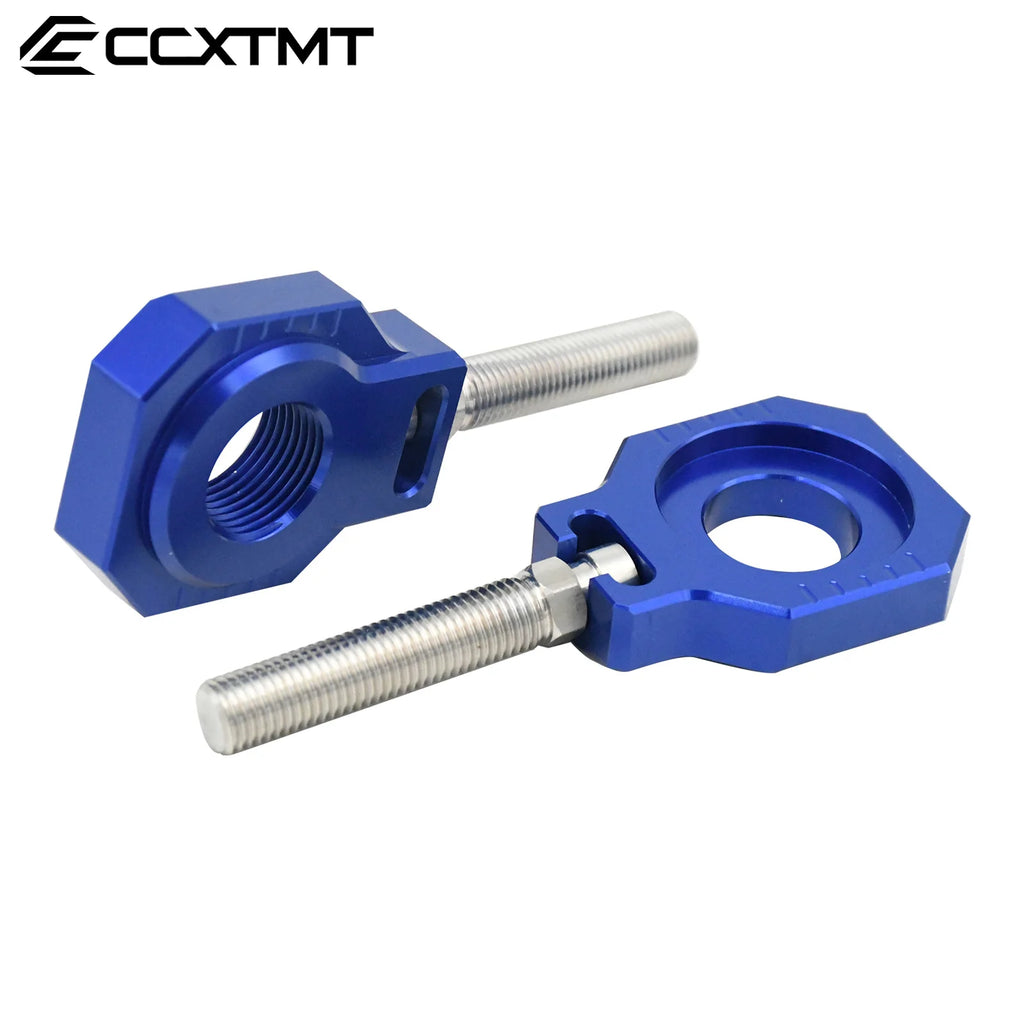CNC 20mm Rear Axle Blocks Chain Adjuster Block For KTM SX SXF XC XCF XCW XCWF EXC EXCF 2023 For Husqvarna TC85 TC125 TC250 TX125