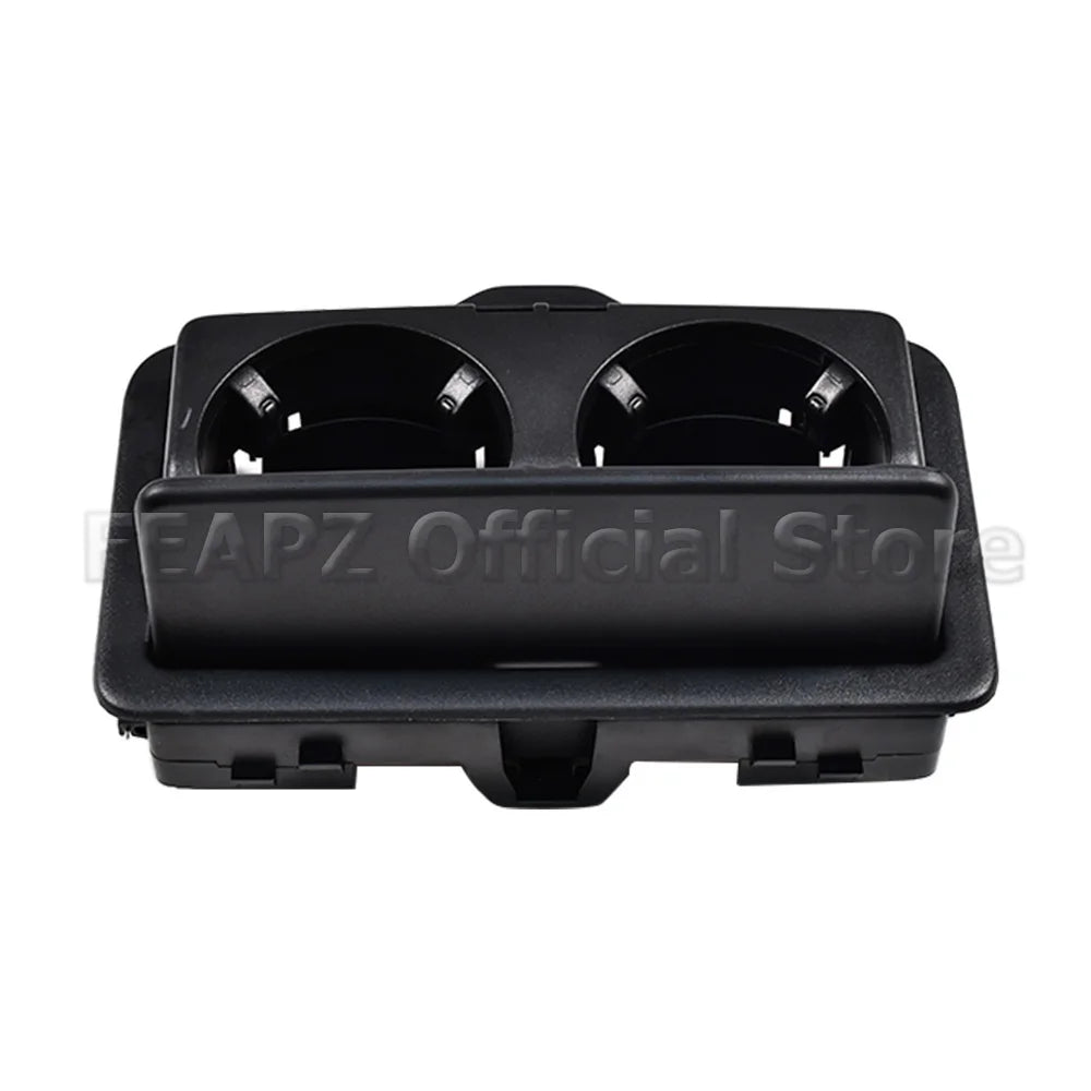 1Pc Black Car Rear Armrest Cup Holders Drinks Beverage Rack 4M0885995A4PK For Audi A3 Q2 Q3 Q5 Q7 Q8 RS3 RSQ8 Car Accessories