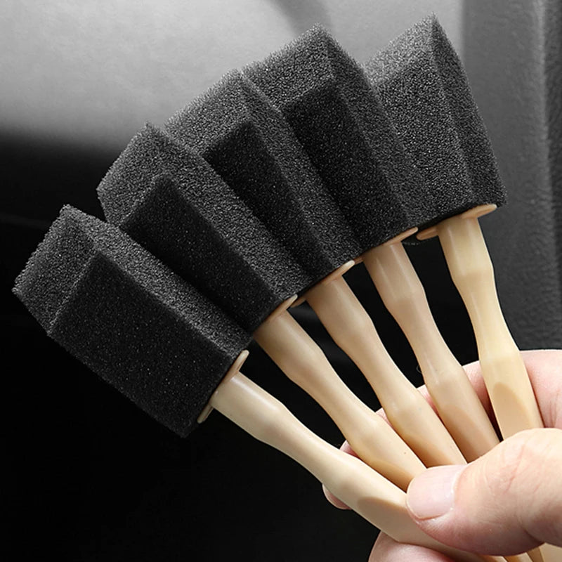 Car Air Conditioner Vent Cleaner Cleaning Brush Detailing Scrub Brushes Outlet Wash Duster Dust Removal Auto Interior Clean Tool