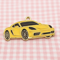 10pcs Car Pendant DIY Jewelry Accessories Alloy Drip Oil Pendant Keychain Earring Pendant