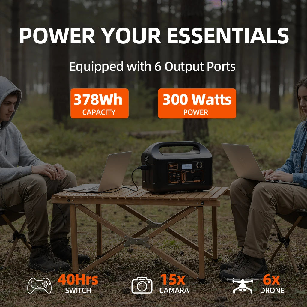 150W Portable Power Station Power Generator 110V 220V LED Light Emergency Solar Power Bank for Outdoor Camping Travel
