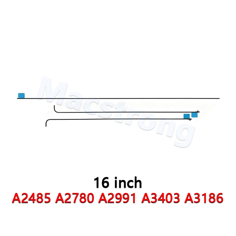 New A2941 A2442 A2779 A2485 A2681 LCD Screen Adhesive Sticker Glue Tape for MacBook Pro Air 13" 14" 15" 16" LCD Tape 2021-2025
