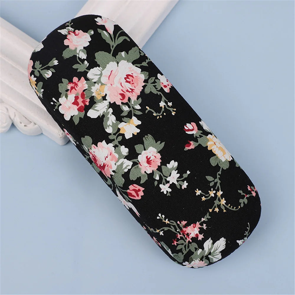 Unisex Hard Glasses Box for Men Women Reading Myopia Glasses Protector Case PU Leather Solid Color Fashion Eyewear Accessories