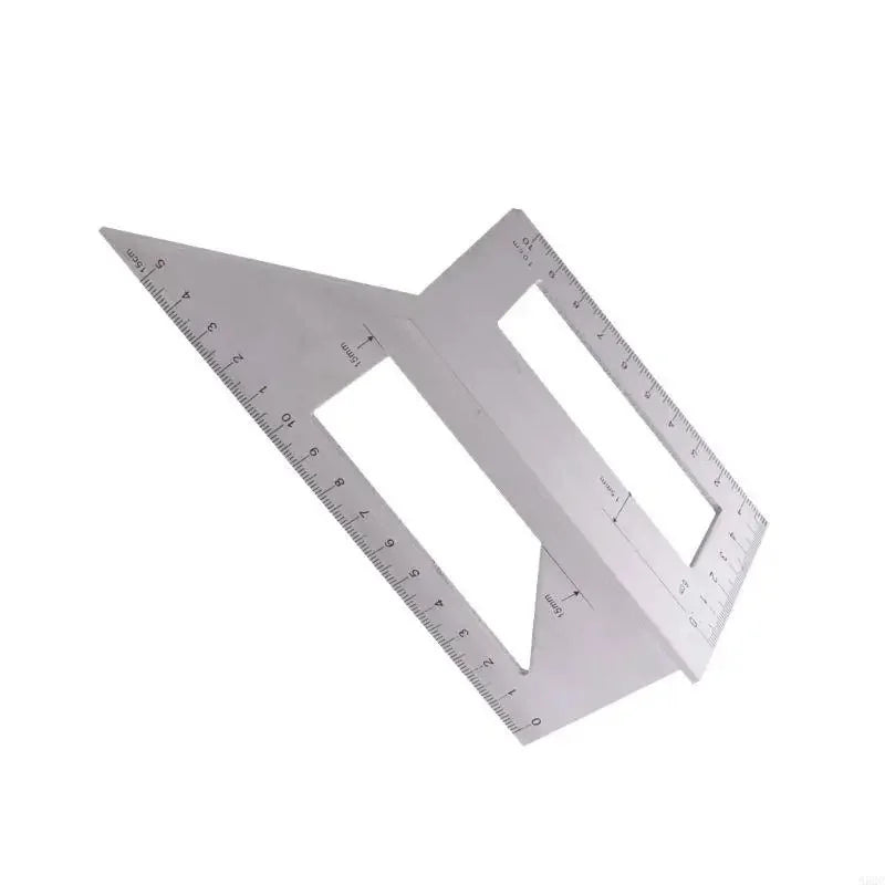 Multi-Functional Woodworking Ruler Measuring Tool for Carpentry 45 90 Degree Angle Combination Ruler T-Shaped