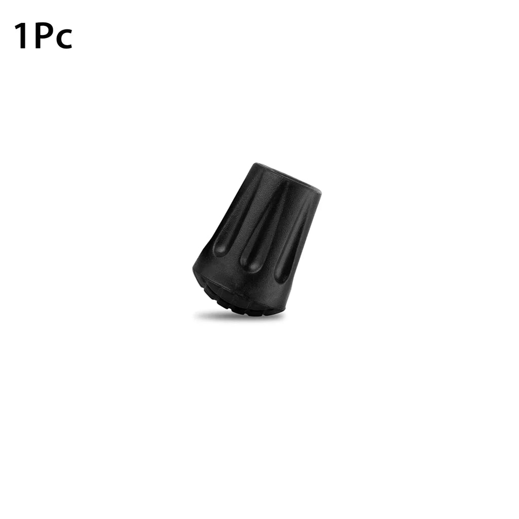 1-5Pcs Universal Trekking Pole Tips Replacement Protectors Walking Stick Tips Rubber Cane Tips Ski Tip Protector Accessories