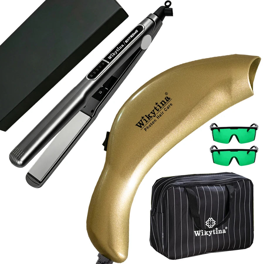 Wikytina Photon Hair Growth Home Device - Anti-Hair Loss Follicle Regeneration Red Light Therapy Hair Scalp Health