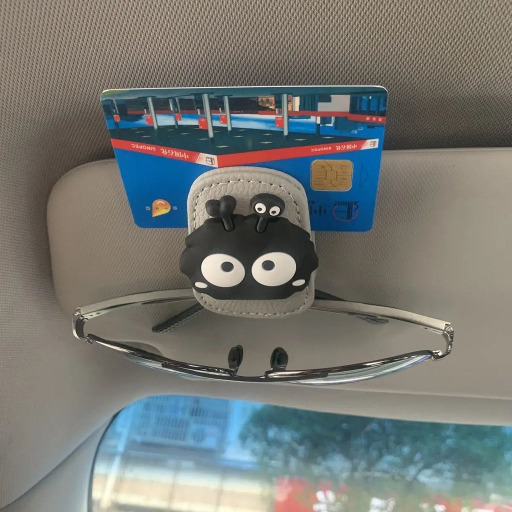 Car Glasses Clip Car Visor Storage Rack Multifunctional Creative Magnetic  Car Sunglasses Holder Eye Glasses Case