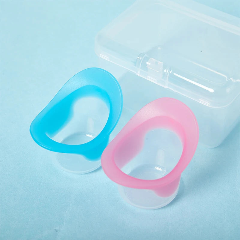 2Pcs/lot Silicone Eye Wash Cup Resuable Eyewash Cup Soft Eye Bath Cup 10ml Eye Care