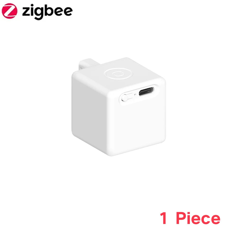 Tuya Smart Touch Finger Robot ZigBee 3.0 Chargeable Switch Button  Pusher Bot Remote Control App Support Alexa Google Home Alice